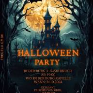 Halloween-Party in Burg Bruch